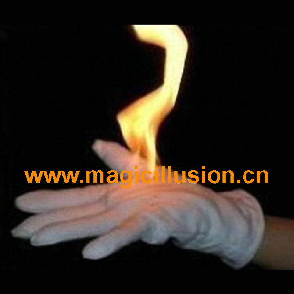 Fire Glove Fire in Hand magic trick